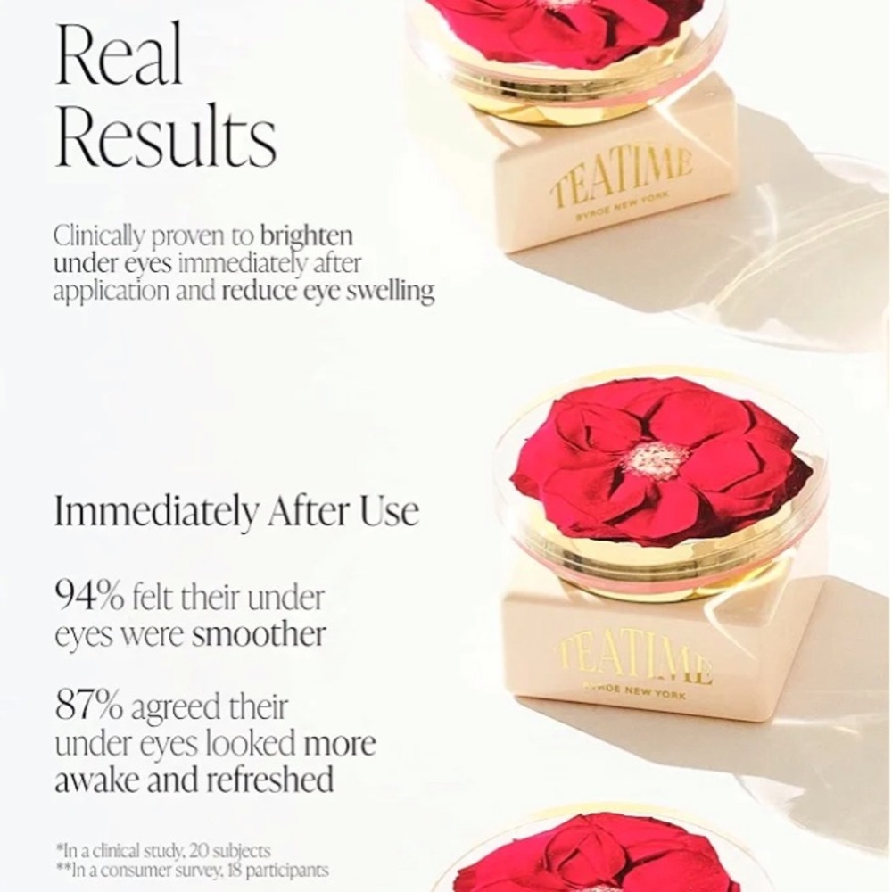 BYROE Rose Tea Eye Cream 20 ml *BNIB - Picture 9 of 16